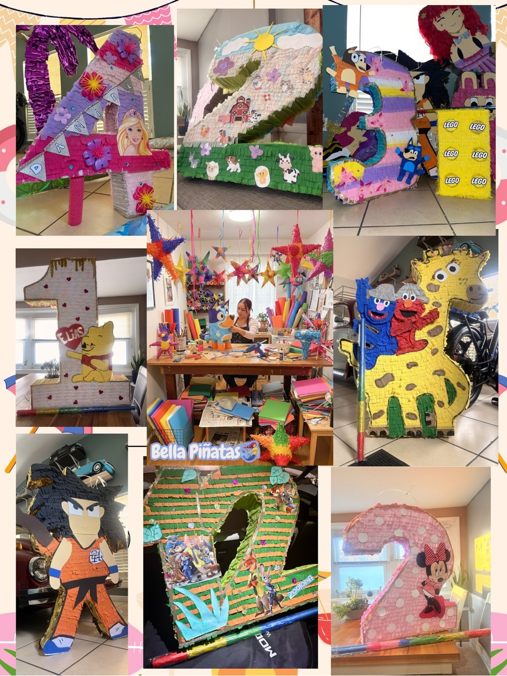 Handmade Birthday Piñata – 🪅